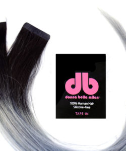 Donna Bella Silver Ombre Hair Extensions