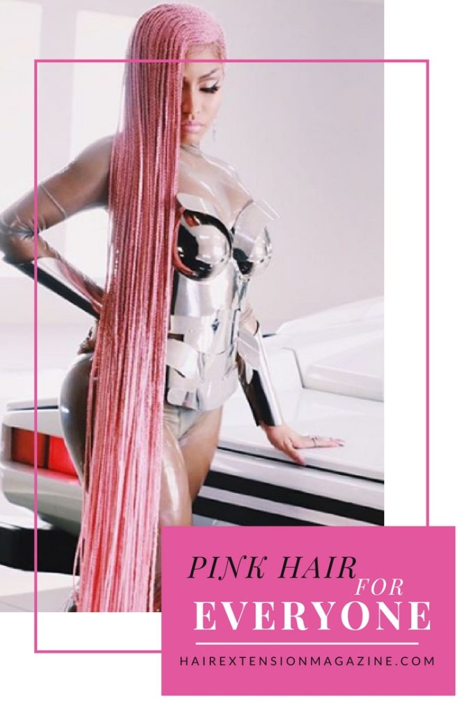 pink hair nicki minaj pinterest