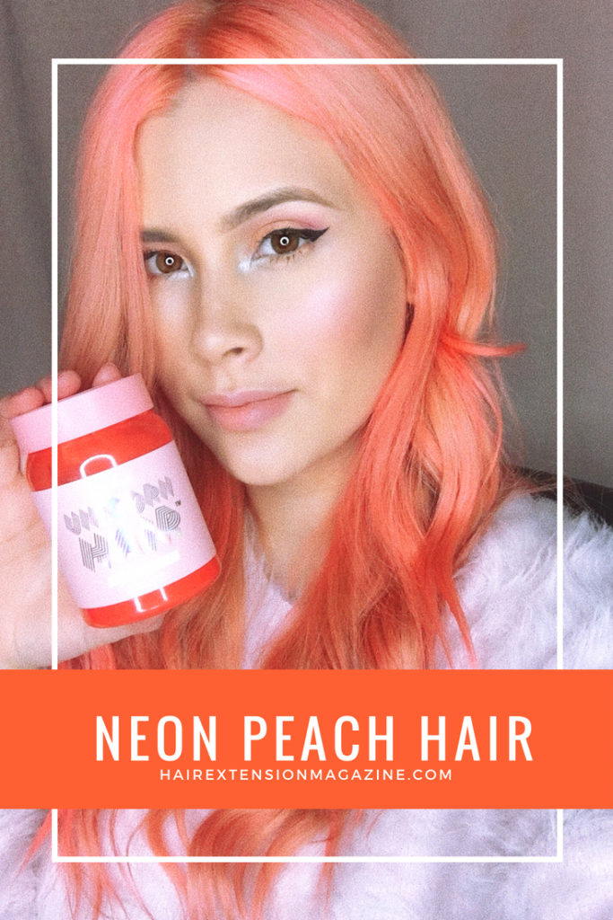 Pin it Neon Peach Hair For Everyone