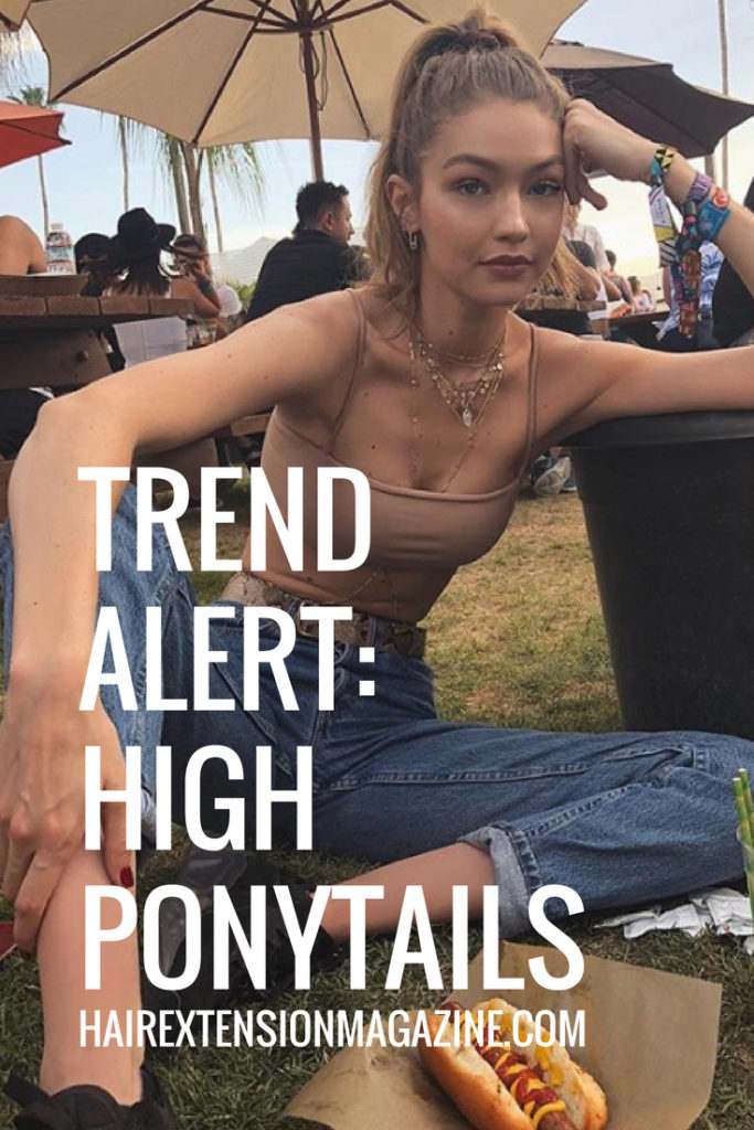 Pin it Trend Alert High Ponytails