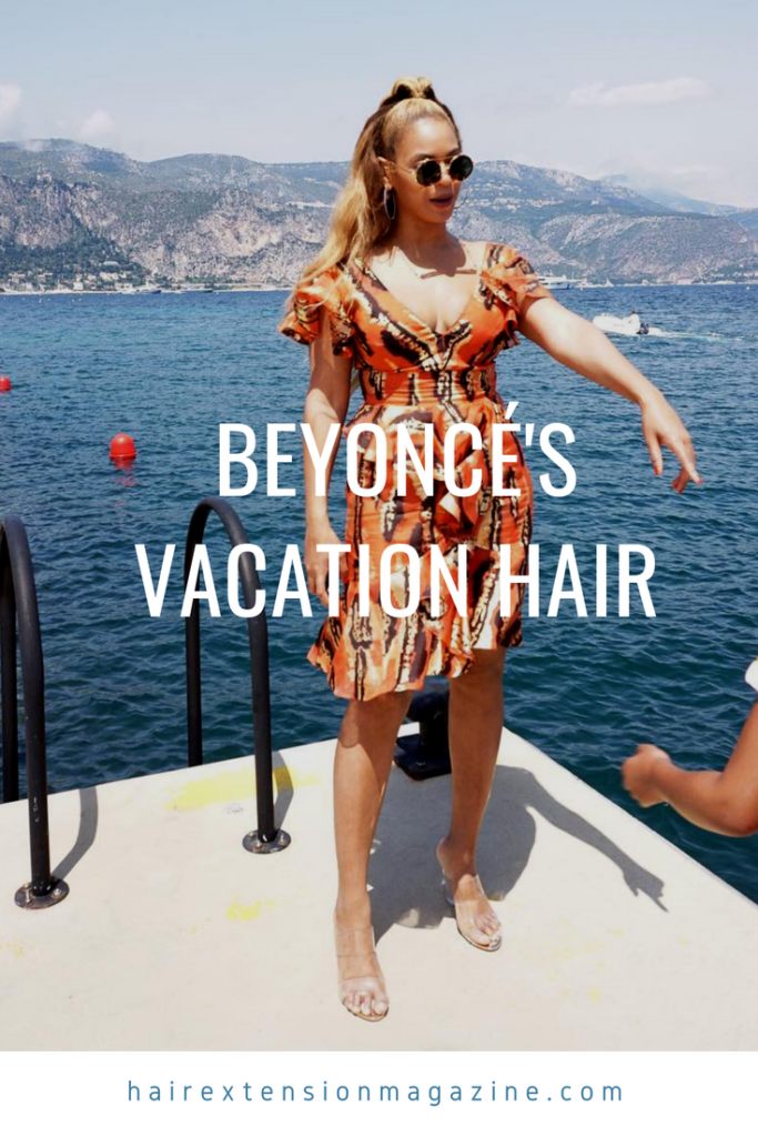 Pin it Beyonce's Vacation Hair