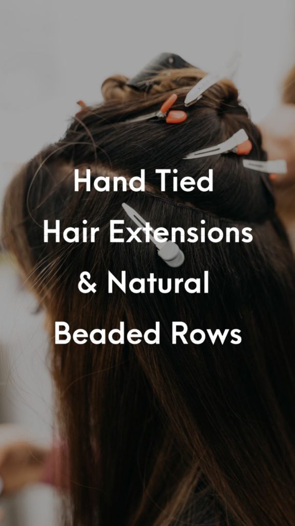 pin it hand tied natural beaded rows