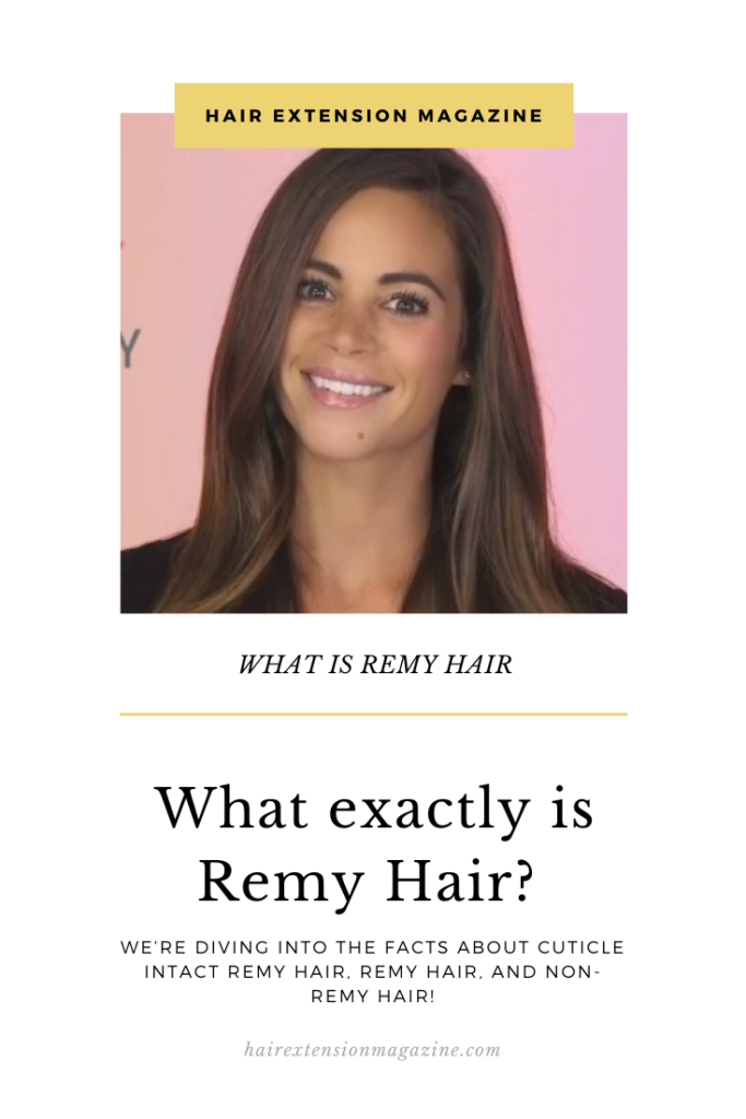pin it what is remy hair